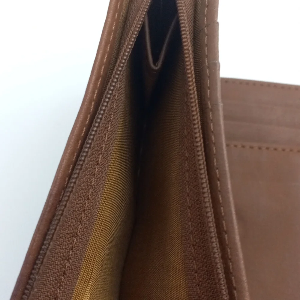 ROLFS VINTAGE GENUINE LEATHER CARD COIN TRIPOD WALLET